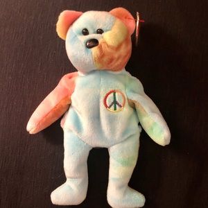 2/$25 VINTAGE 90s BEANIE BABY PEACE